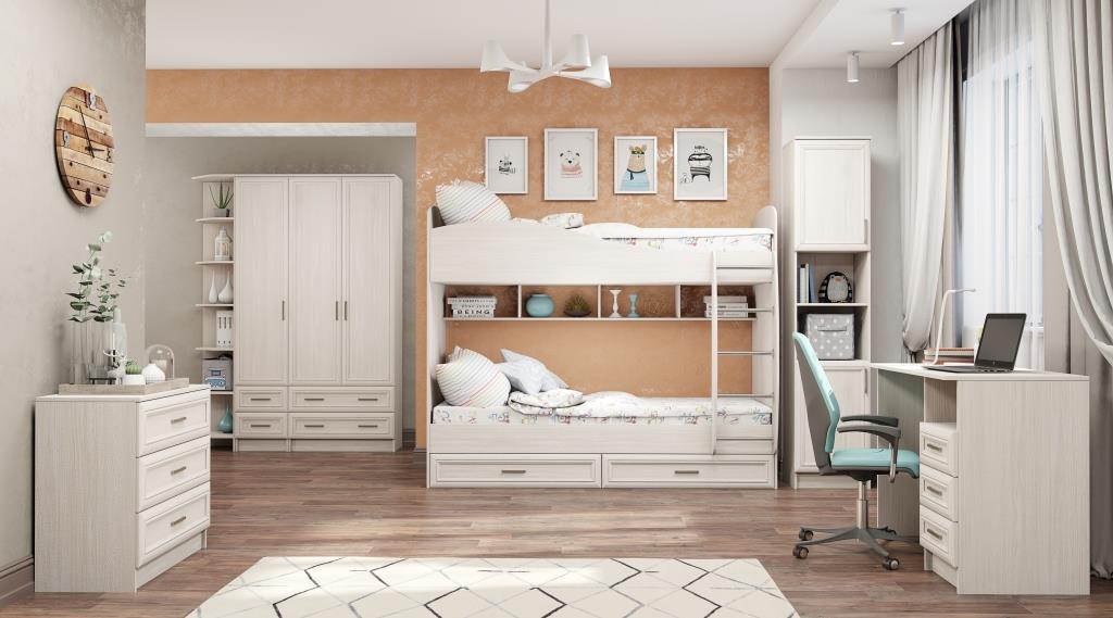 Двухъярусная кровать Принцесса